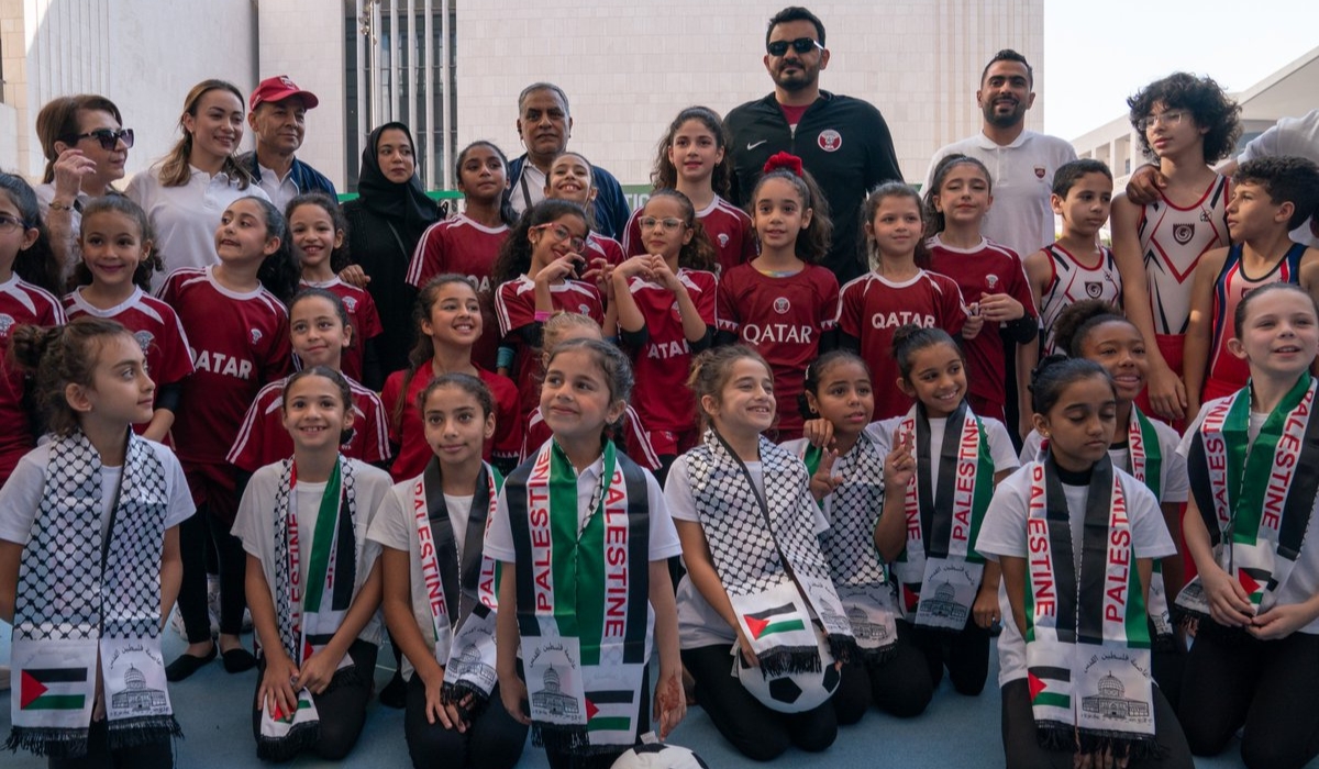 Sheikh Joaan Partakes in QOC Events Marking National Sport Day